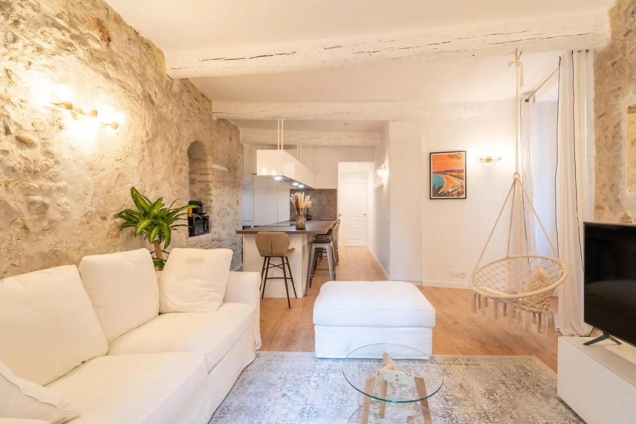 公寓 Suite Fusion - Charme De L'Ancien Et Confort Moderne - Vieux Nice - 2 Chambres - Wifi - 5 Min Des Plages - 30 Min De Cannes Et Monaco