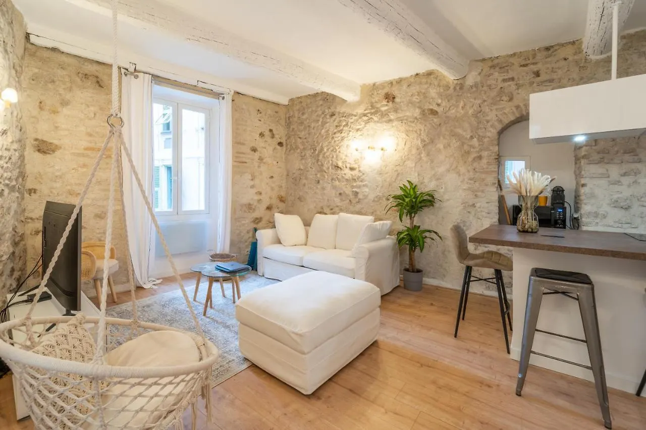 Suite Fusion - Charme De L'Ancien Et Confort Moderne - Vieux Nice - 2 Chambres - Wifi - 5 Min Des Plages - 30 Min De Cannes Et Monaco France